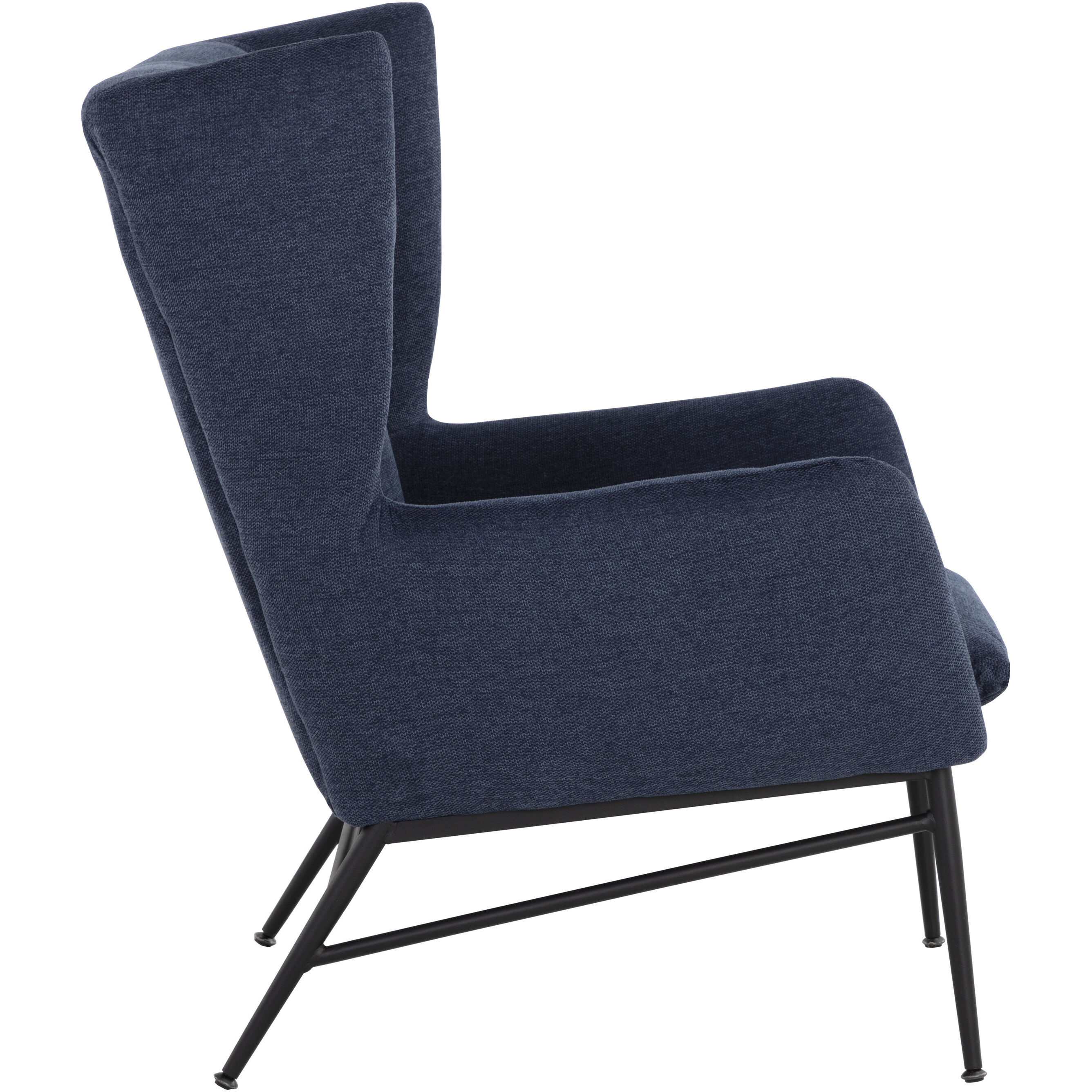 Kasen Belfast Navy Lounge Chair